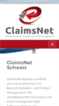Mobile Screenshot of claims-net.com